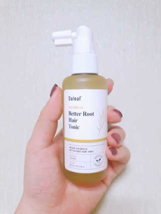 달리프 클로렐라 베러 루트 헤어토닉 100ml — 5점을 준 리뷰어가 2020년 11월 올린 사용 사진