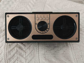 SEVIZ RETRO20W 레트로 블루투스 스피커 — 5점을 준 리뷰어가 2020년 10월 올린 사용 사진