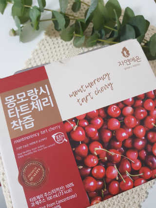 자연에온 몽모랑시 타트체리 착즙 100mL 10개입 2BOX — 3.5점을 준 리뷰어가 2020년 10월 올린 사용 사진