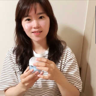 델라본 마린 콜라겐 수분크림 — 5점을 준 리뷰어가 2020년 4월 올린 사용 사진