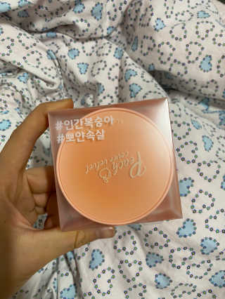 [블랙루즈] 피치 커버 벨벳 쿠션 2종 중 택1 — 2.5점을 준 리뷰어가 2020년 7월 올린 사용 사진