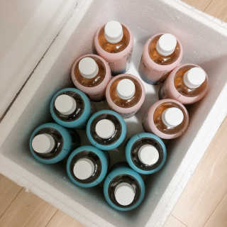 서울에프엔비 티썸 내 목이 청량한 티, 티썸 내 밤이 편안한 티 — 5점을 준 리뷰어가 2020년 9월 올린 사용 사진