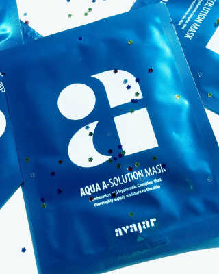 Avajar A-Solution 마스크 — 5점을 준 리뷰어가 2020년 11월 올린 사용 사진