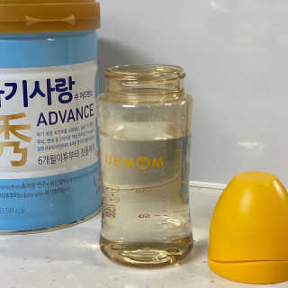 유비맘 PPSU 젖병 노꼭지_260ml_컬러 랜덤 발송 — 5점을 준 리뷰어가 2020년 12월 올린 사용 사진