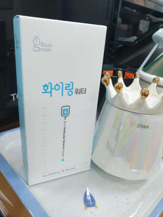 리얼그램 화이링워터 온 국민 필요회복템 — 5점을 준 리뷰어가 2020년 6월 올린 사용 사진
