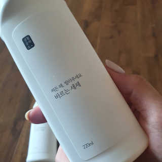 [생활공작소] 바르는 세제 220ml x 3입 — 5점을 준 리뷰어가 2020년 9월 올린 사용 사진