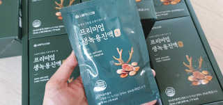서울약사신협 약사신협_생녹용 진액_70ml x 30포 — 5점을 준 리뷰어가 2020년 9월 올린 사용 사진