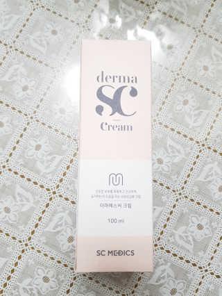 derma SC-Cream 더마에스씨 크림 100ml — 5점을 준 리뷰어가 2020년 4월 올린 사용 사진