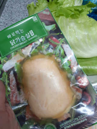 바로 먹는 아침 실온보관 닭가슴살 6종 — 5점을 준 리뷰어가 2020년 9월 올린 사용 사진
