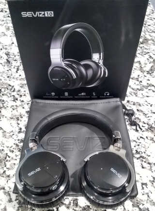 SEVIZ Bluetooth Headphones 10 3color — 5점을 준 리뷰어가 2020년 10월 올린 사용 사진