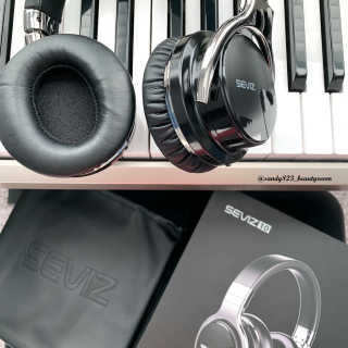 SEVIZ Bluetooth Headphones 10 3color — 5점을 준 리뷰어가 2020년 10월 올린 사용 사진