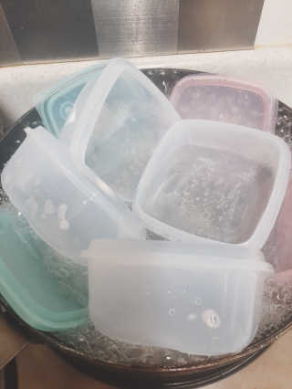 실리팟 냉동밥 보관용기 x 4Pset — 5점을 준 리뷰어가 2020년 11월 올린 사용 사진