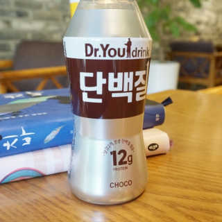 닥터유드링크 단백질 초코맛 and 바나나맛 — 5점을 준 리뷰어가 2020년 8월 올린 사용 사진