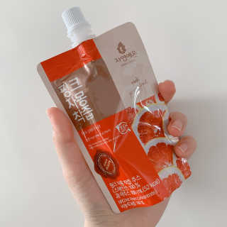 자연에온 핑크 자몽 착즙 100mL 10개입 2BOX — 4.5점을 준 리뷰어가 2020년 11월 올린 사용 사진