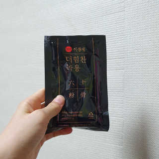 [시즌6] 이경제 더힘찬녹용 1개월분 — 5점을 준 리뷰어가 2020년 6월 올린 사용 사진