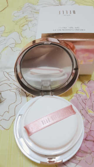 디어벨르 크림쿠션 DEAR BELLE CREAM COUSION — 4점을 준 리뷰어가 2020년 8월 올린 사용 사진