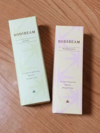 바디빔 비타민 샤워필터 망고피치향 — 4점을 준 리뷰어가 2020년 4월 올린 사용 사진