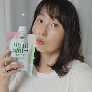 [꾸콤] 참참 OOTD쉐이크 담백한 일주일세트 50g x 5 — 5점을 준 리뷰어가 2020년 10월 올린 사용 사진