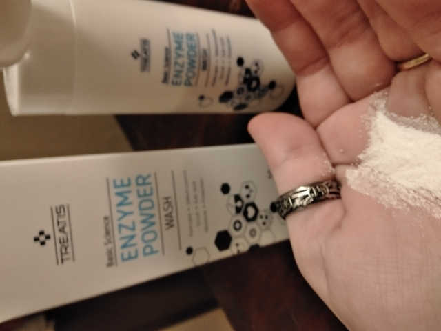 [Treatis] Basic Science Enzyme Powder Wash 50g 리뷰 사진