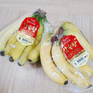 [스미후루] 감숙왕 바나나 2팩 2.6kg 이벤트 — 5점을 준 리뷰어가 2020년 10월 올린 사용 사진