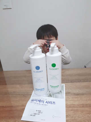 일리세이 허니 샴푸 500ml + 허니 바디워시 500ml 세트 — 4점을 준 리뷰어가 2020년 4월 올린 사용 사진
