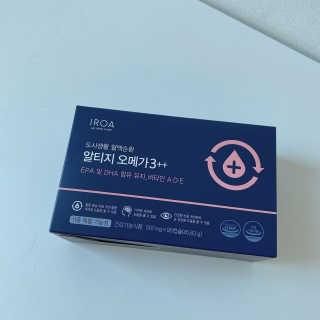 이로아 rTG 오메가3 ++ — 5점을 준 리뷰어가 2020년 7월 올린 사용 사진