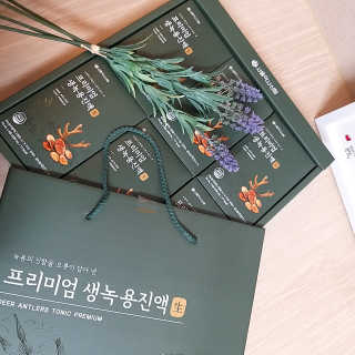 서울약사신협 약사신협_생녹용 진액_70ml x 30포 — 5점을 준 리뷰어가 2020년 9월 올린 사용 사진