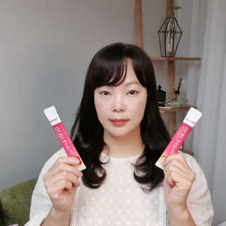뉴틴 타트체리 콜라겐 스틱 20g X 30포 — 5점을 준 리뷰어가 2020년 8월 올린 사용 사진