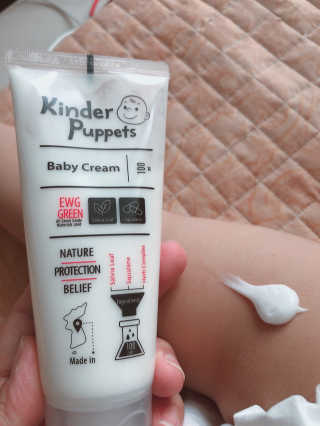 킨더퍼페츠 베이비크림 180ml — 5점을 준 리뷰어가 2020년 9월 올린 사용 사진