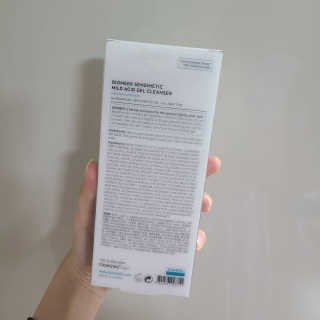 바이오믹 BIOMEEK SENSIMETIC MILD ACID CLEANSER — 5점을 준 리뷰어가 2020년 6월 올린 사용 사진