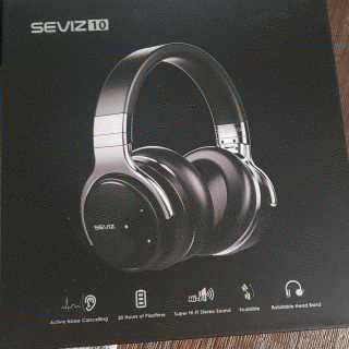 SEVIZ Bluetooth Headphones 10 3color — 5점을 준 리뷰어가 2020년 9월 올린 사용 사진
