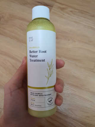달리프 클로렐라 베러 루트 워터트리트먼트 200ml — 5점을 준 리뷰어가 2020년 4월 올린 사용 사진