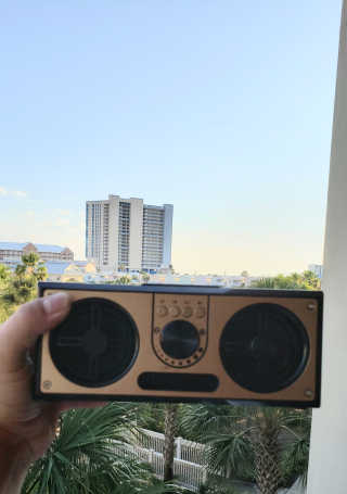 SEVIZ RETRO20W 레트로 블루투스 스피커 — 5점을 준 리뷰어가 2020년 6월 올린 사용 사진