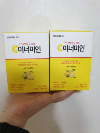이너미인 VITAMIN-C 700 — 5점을 준 리뷰어가 2020년 9월 올린 사용 사진