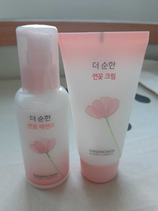 스와니코코 더 순한 연꽃 에센스 리뷰 사진