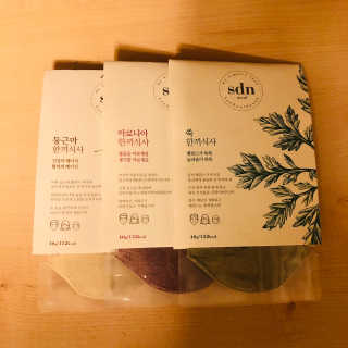산들녘 한끼식사 스타터 패키지-둥근마/아로니아/쑥+전용보틀 — 4.5점을 준 리뷰어가 2020년 6월 올린 사용 사진