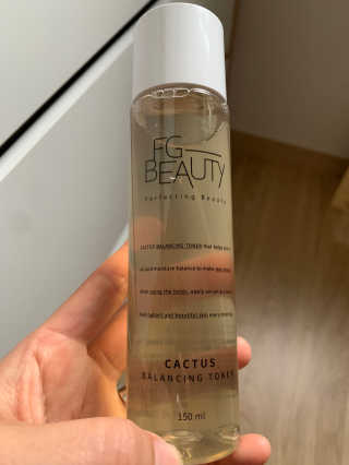 FGBEAUTY Cactus Balancing Toner 켁터스 밸런싱 토너 — 3.5점을 준 리뷰어가 2020년 7월 올린 사용 사진