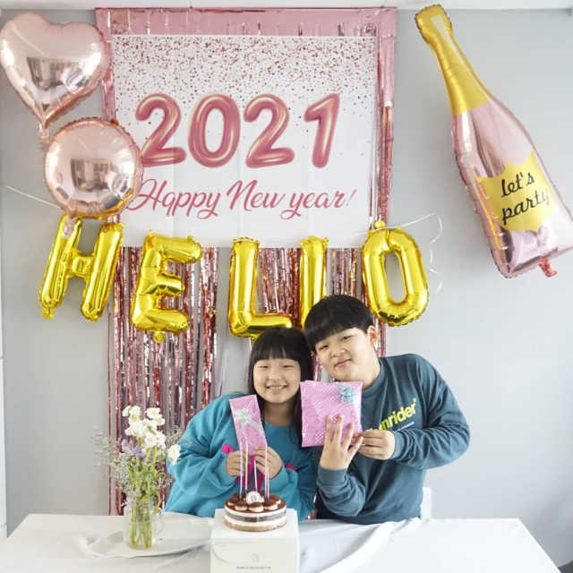 Hello 2021 연말파티세트_실속형 리뷰 사진