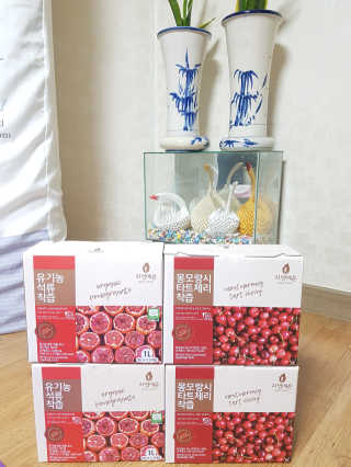 자연에온 유기농 석류 착즙 100mL 10개입 2BOX — 5점을 준 리뷰어가 2020년 11월 올린 사용 사진