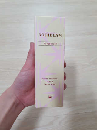 바디빔 비타민 샤워필터 망고피치향 — 3점을 준 리뷰어가 2020년 4월 올린 사용 사진