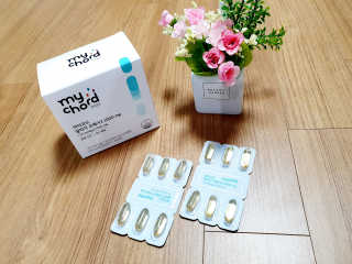 JW중외제약 마이코드 알티지 오메가3 1000 mg — 5점을 준 리뷰어가 2020년 9월 올린 사용 사진