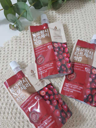 자연에온 몽모랑시 타트체리 착즙 100mL 10개입 2BOX — 3.5점을 준 리뷰어가 2020년 10월 올린 사용 사진