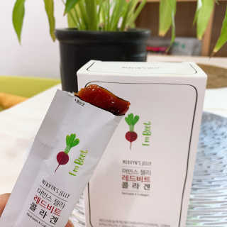 유유네이처 머빈스 젤리 레드비트 콜라겐 — 5점을 준 리뷰어가 2020년 6월 올린 사용 사진