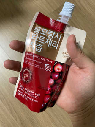 자연에온 몽모랑시 타트체리 착즙 100mL 10개입 2BOX — 4.5점을 준 리뷰어가 2020년 10월 올린 사용 사진