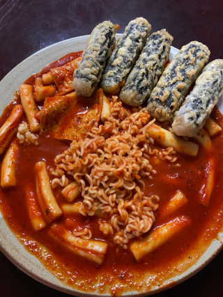화곡미담 옛날 떡볶이 — 4점을 준 리뷰어가 2020년 5월 올린 사용 사진