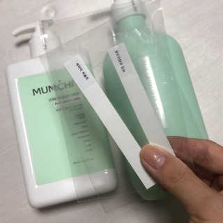 멈칫 향기좋은 약산성 샴푸, 단백질 퀵트리트먼트 택1 — 5점을 준 리뷰어가 2020년 5월 올린 사용 사진