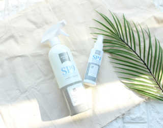 SP9 스프레이형 프리미엄 살균소독제 500ml+100ml — 5점을 준 리뷰어가 2020년 12월 올린 사용 사진