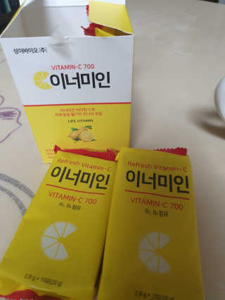 이너미인 VITAMIN-C 700 — 5점을 준 리뷰어가 2020년 9월 올린 사용 사진