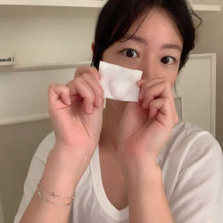 [헬로아이즈] 아이더마덱스 100ml + 순면솜120매 — 4.5점을 준 리뷰어가 2020년 8월 올린 사용 사진