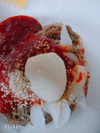 [해주냉면] 신천맛집 매운 비빔냉면 2인분 + 무절임 — 3.5점을 준 리뷰어가 2020년 5월 올린 사용 사진